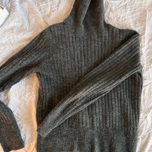 Light gray turtleneck